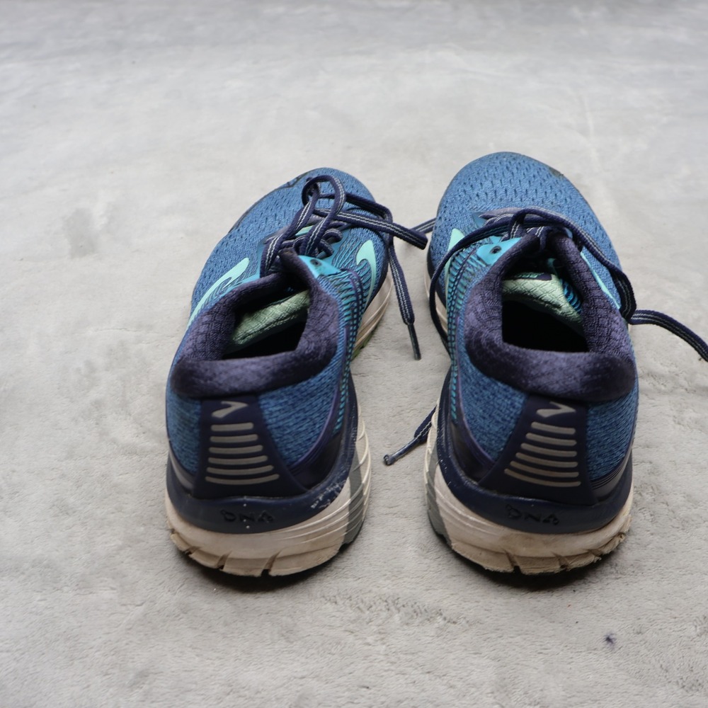 Brooks Womens 8.5B Athletic Shoes Blue Adrenaline GTS 18 Mesh Running Training - Picture 8 of 15